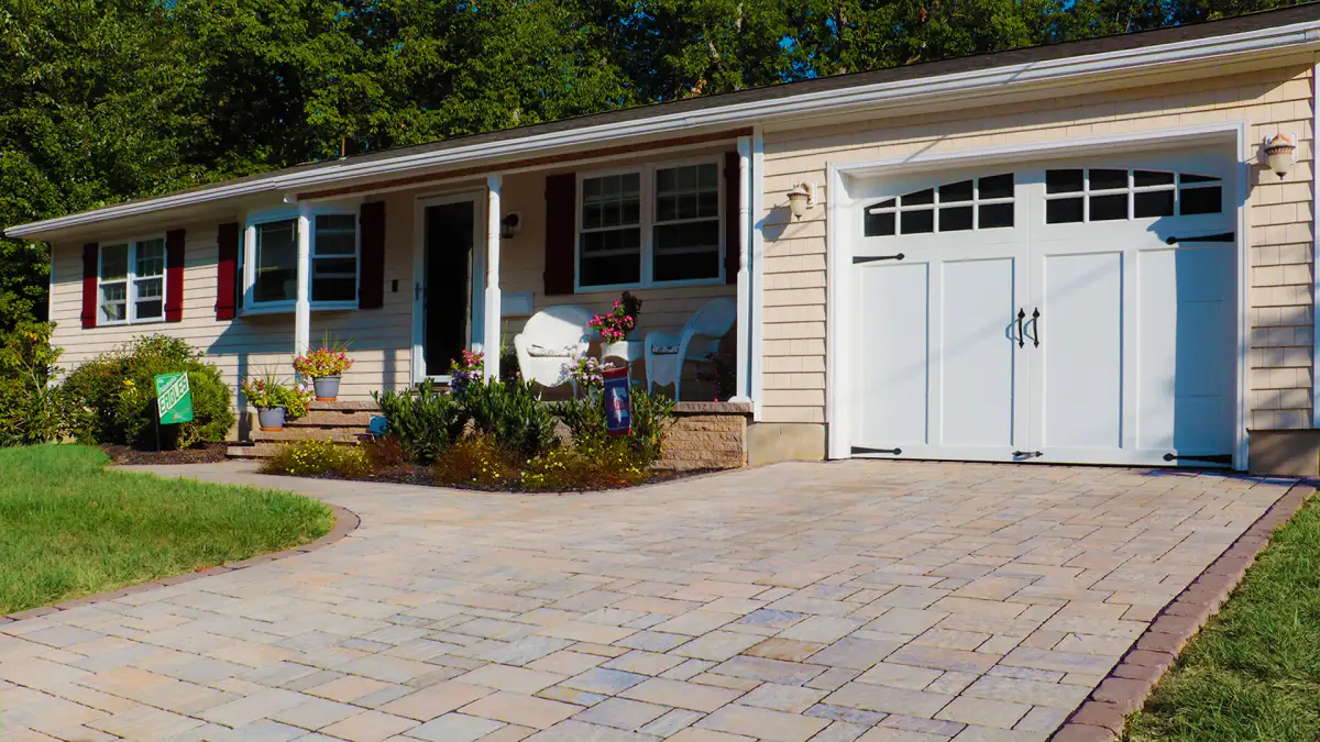 Paver patio and hardscape installation by Miller's Landscaping