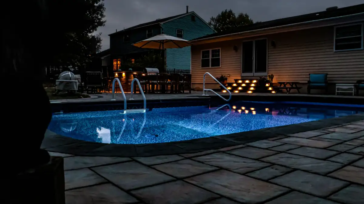 Paver driveway extension with matching border and apron